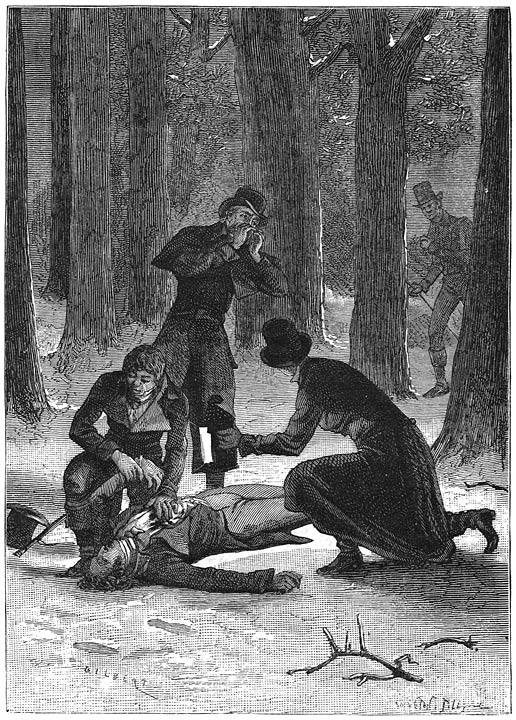 Men vond hem levenloos in de Champ Elyses. Bladz. 119.