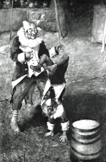 “Capitomboli, such as the boy who was here just now made in the
circus at Cutigliano.”