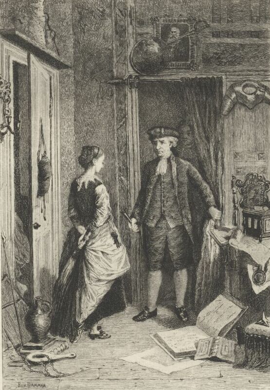 The Antiquary and Lovel--the Sanctum
