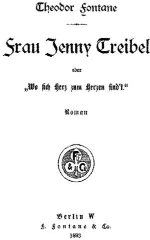 Theodor Fontane: Frau Jenny Treibel