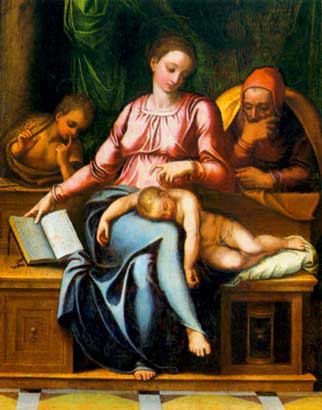 Marcello Venusti (?), Madonna mit Kind