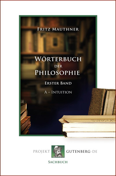 MAuthner, Wörterbuch der Philosophie