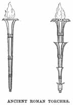 Ancient Roman Torches.