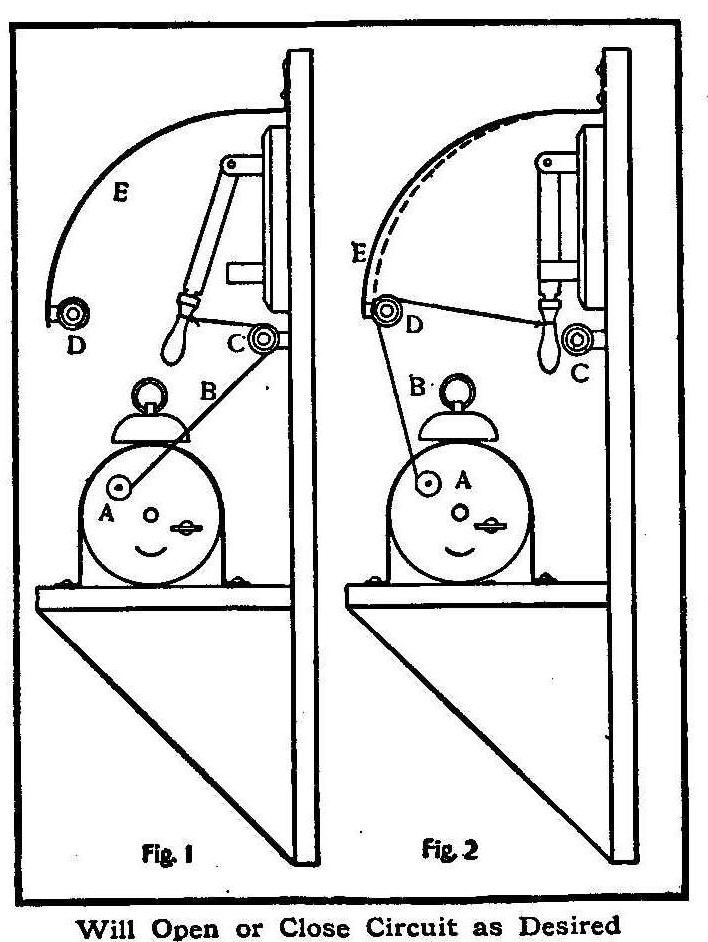 Will Open or Close Circuit as Desired