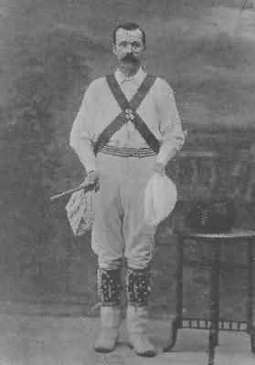 MR. KIMBER, LEADER OF THE HEADINGTON MORRIS-MEN (1906)