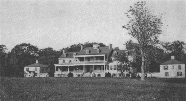 CLAYMONT, MR. STOCKTON'S HOME NEAR CHARLES TOWN, WEST VIRGINIA.