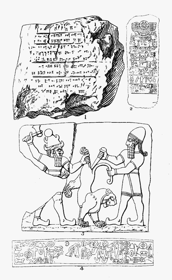 Illustration VI: Hittite Inscriptions, etc.