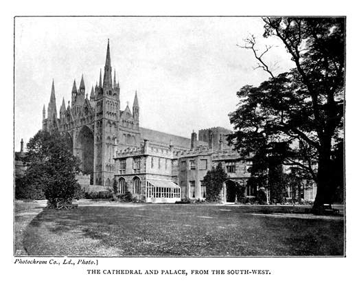 The Cathedral And Palace, From The South-west.