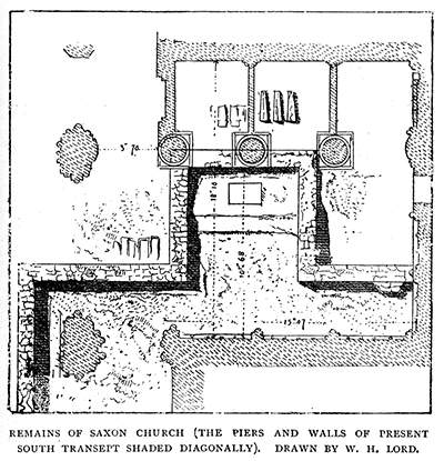 Remains of Saxon Church