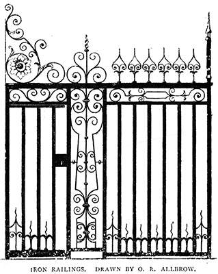 Iron Railings, 1721.