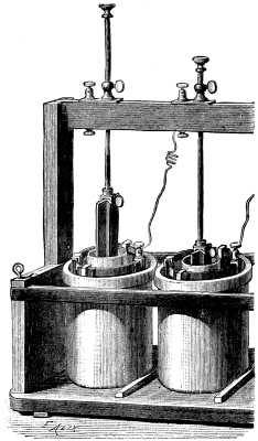  Fig. 1.—COURTOT'S ARRANGEMENT OF THE BICHROMATE PILE.