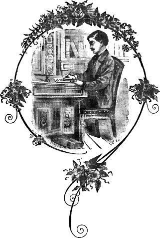 Man Seated at Writing Desk