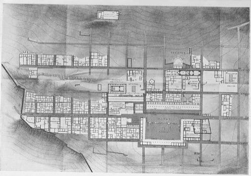 FIG. 7. PART OF PRIENE AS EXCAVATED 1895-8