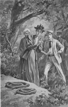  "'Snakes!' screamed Mrs. Belgrave."--Page 184.