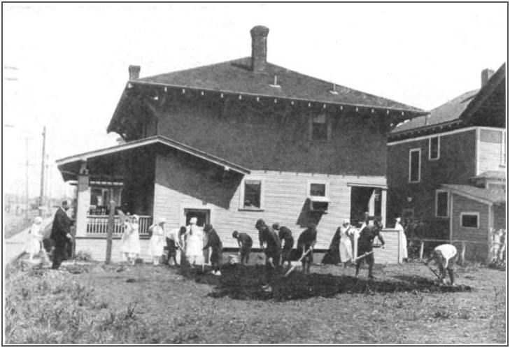 A model school home