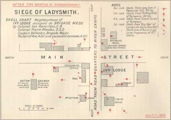 SIEGE OF LADYSMITH, AFTER TWO MONTHS OF BOMBARDMENT