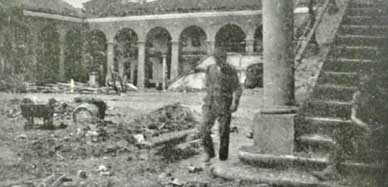 Barracks, Ypres 1915.