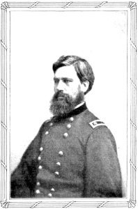 MAJOR-GENERAL O. O. HOWARD FROM A PHOTOGRAPH TAKEN IN DECEMBER, 1862, JUST AFTER HIS PROMOTION TO MAJOR-GENERAL OF VOLUNTEERS