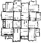 Fig. 293. Surface relief produced by wide fillets set close together