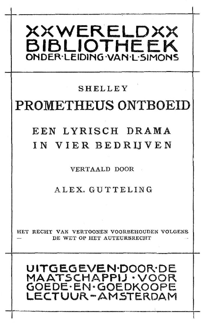 Book title page