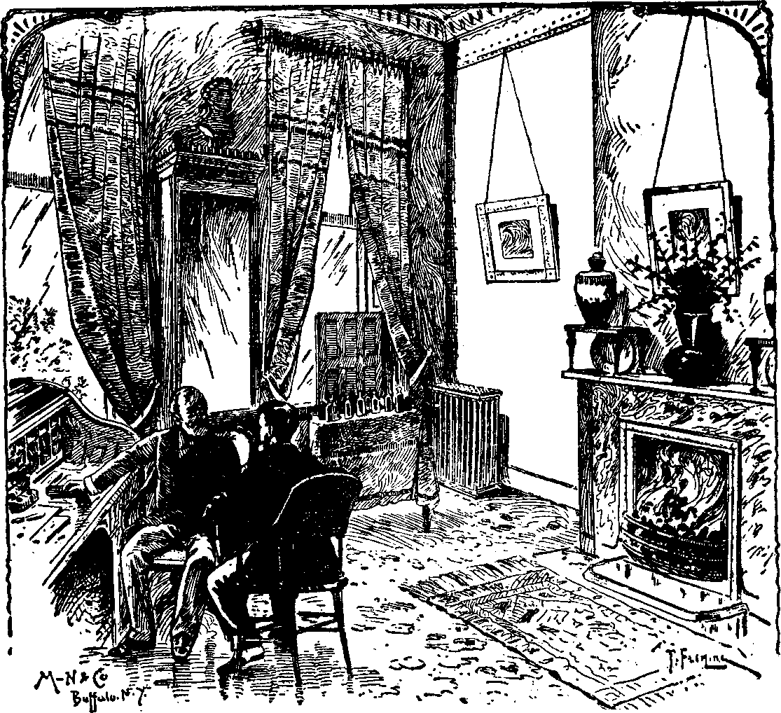 Illustration: One of the Private Consultation-rooms, Gentlemen's Department.