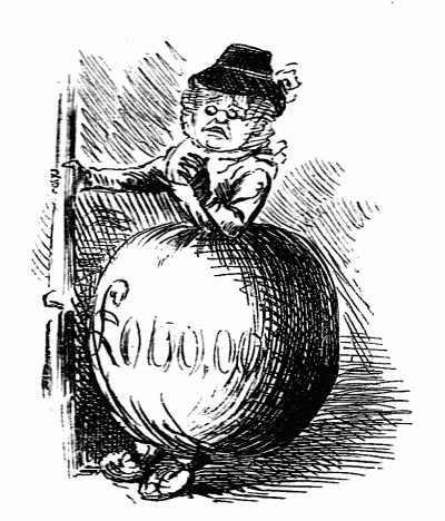 THE OLD LADY OF THREADNEEDLE STREET. From "Punch."