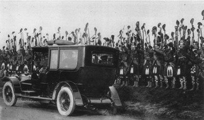 King George V, Queen Mary, and Lord Kitchener