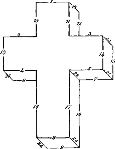 Perspective-cross puzzle.