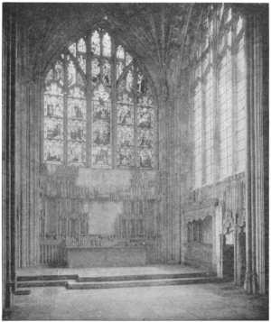 THE LADY CHAPEL.