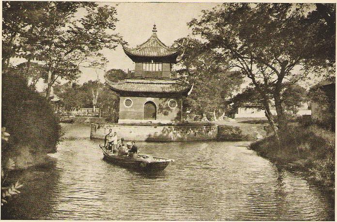 At the temple near Wu-seh.