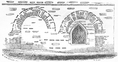 Anglo-Saxon Arches, Bricksworth Church, Northamptonshire  (7th. cent.)