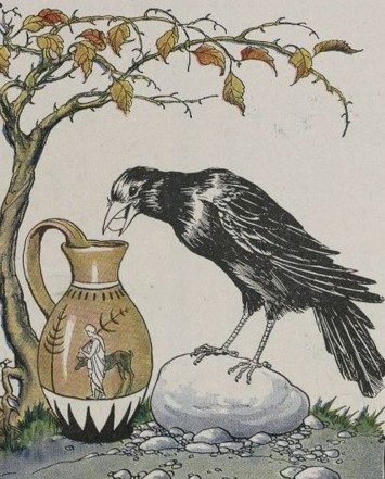 THE CROW AND THE PITCHER