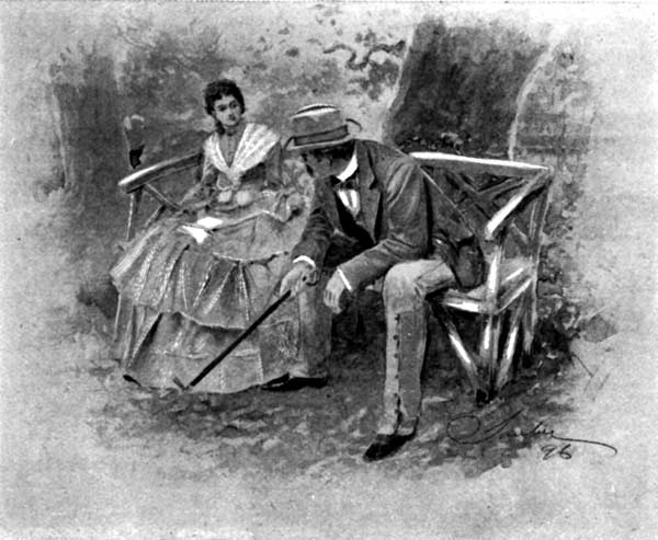 "ISABELLA," I SAID, AWKWARDLY ENOUGH, AS I STIRRED THE DEAD LEAVES WITH MY WHIP, "ISABELLA, DO YOU KNOW THE TERMS OF MY FATHER'S WILL?" SHE DID NOT ANSWER AT ONCE, AND, GLANCING IN HER DIRECTION, I SAW THAT SHE HAD FLUSHED LIKE A SCHOOLGIRL.