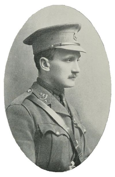 LIEUT.-COL. G. H. FOWLER. Killed in action at Hohenzollern Redoubt, Oct. 15th, 1915.