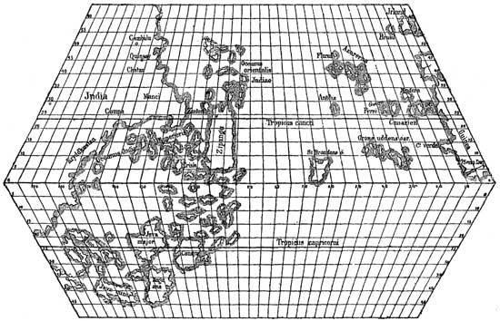 TOSCANELLI'S MAP