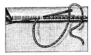 FIG. 7. STITCHED HEM.