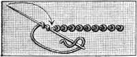 FIG. 178. TWISTED KNOT STITCH.