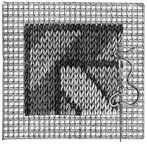 FIG. 287. CHAIN STITCH.