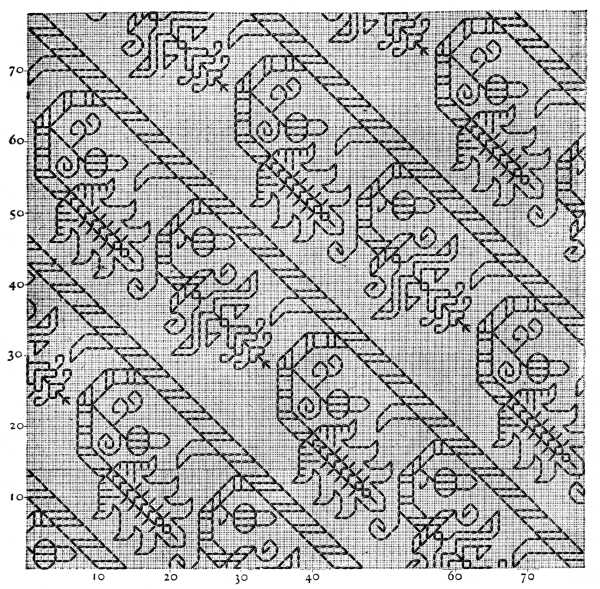 FIG. 329. GROUNDING IN DIAGONAL LINES.