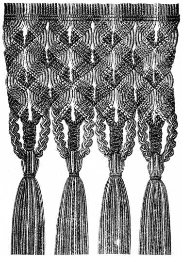 FIG. 560. MACRAMÉ FRINGE.