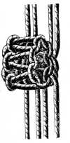 FIG. 576. LARGE SHELL KNOT, SHUT.