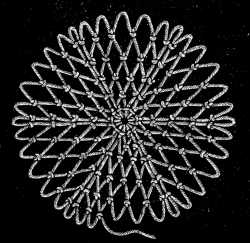 FIG. 622. CIRCULAR NETTING FORMED BY INCREASES.