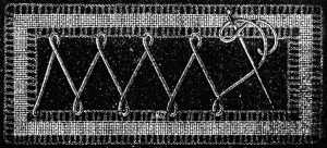 FIG. 704. PLAIN RUSSIAN STITCH.