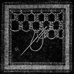 FIG. 733. FOURTEENTH LACE STITCH.