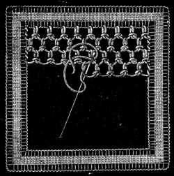 FIG. 752. THIRTY-THIRD LACE STITCH.