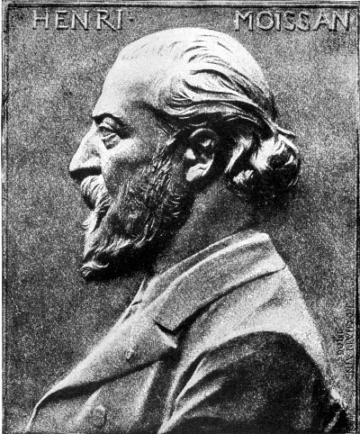 HENRI MOISSAN (French) (1853-1907)  Famous for his work with the electric furnace at high temperatures; prepared artificial diamonds, together with many new binary compounds such as carbides, silicides, borides, and nitrides; isolated fluorine and studied its properties and its compounds very thoroughly