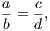 a-= c, b   d 