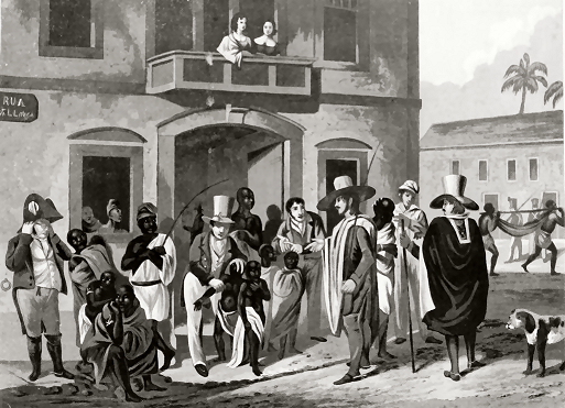 Slave Market at Rio Janeiro