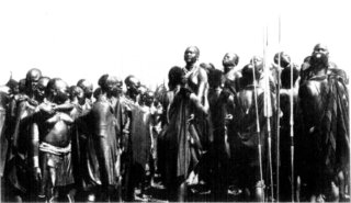 [Photograph: A Kikuyu "Cotillion"]