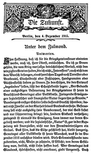 Die Zukunft